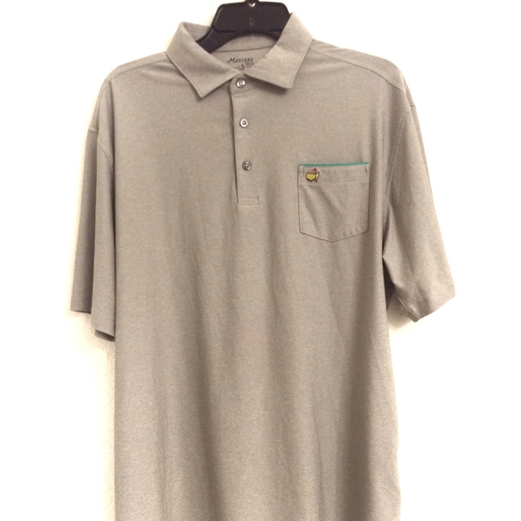 Masters Other - Augusta National The Masters Tech Gray Golf Polo